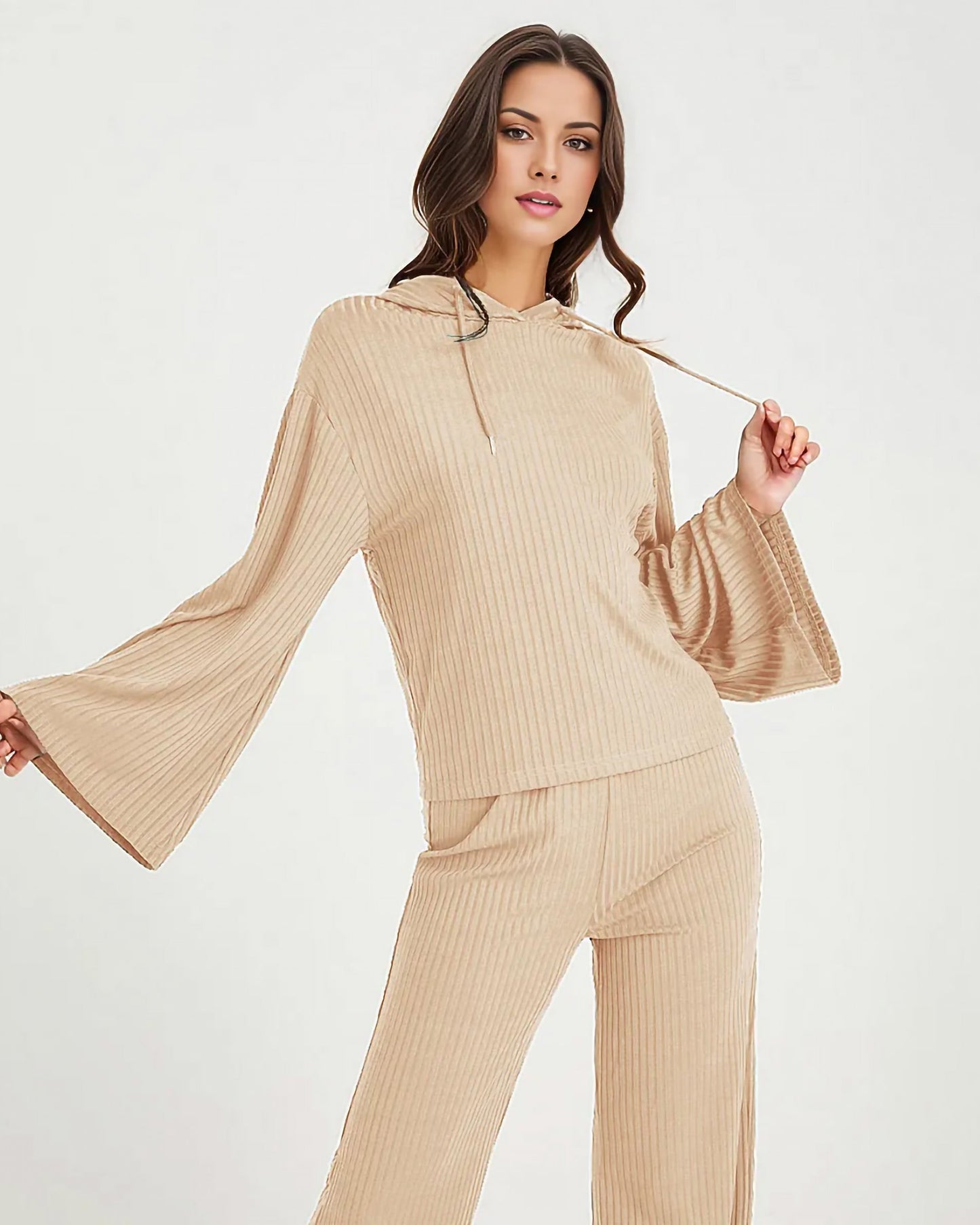 Oversized Ribbed Set
