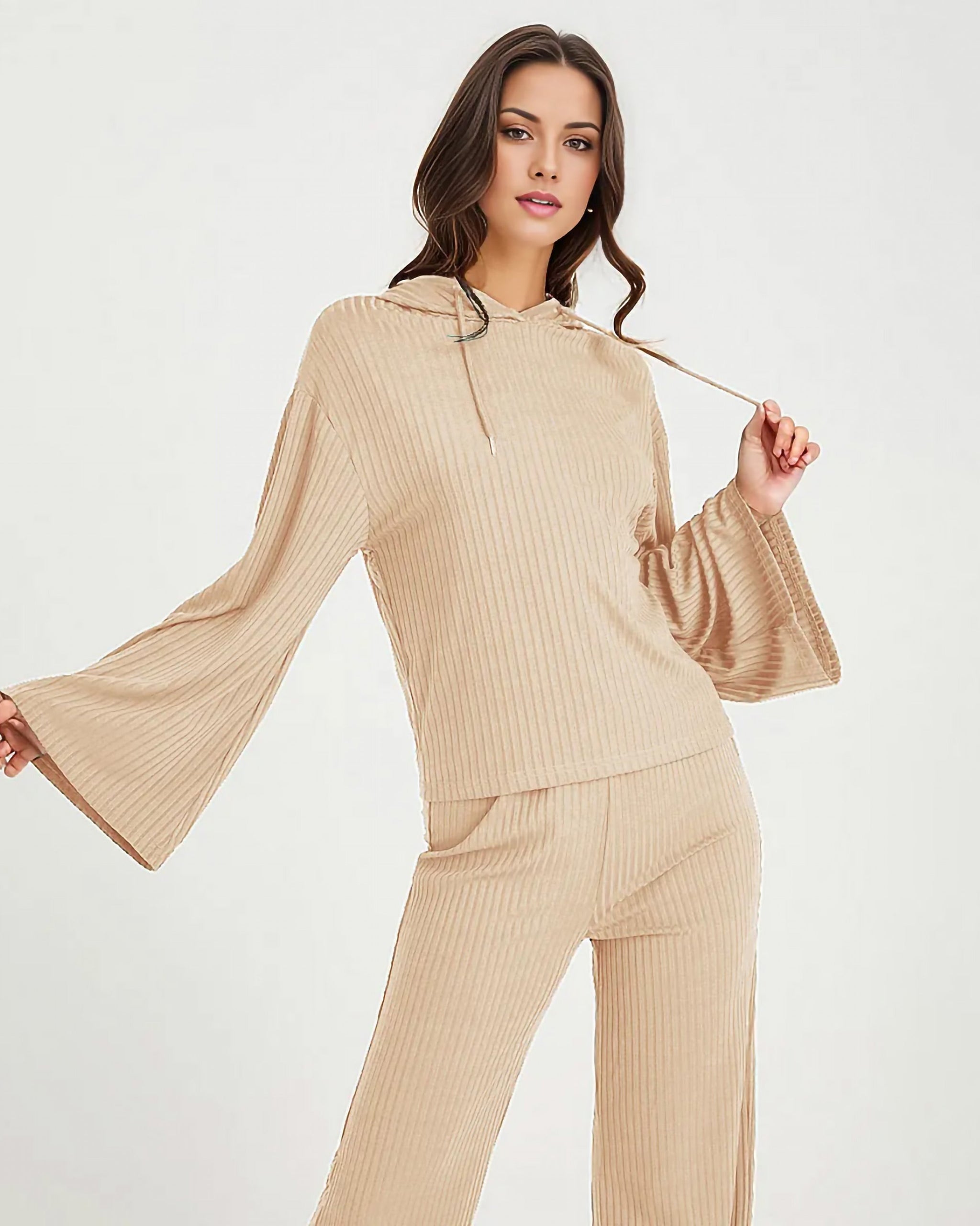 Oversized Ribbed Set