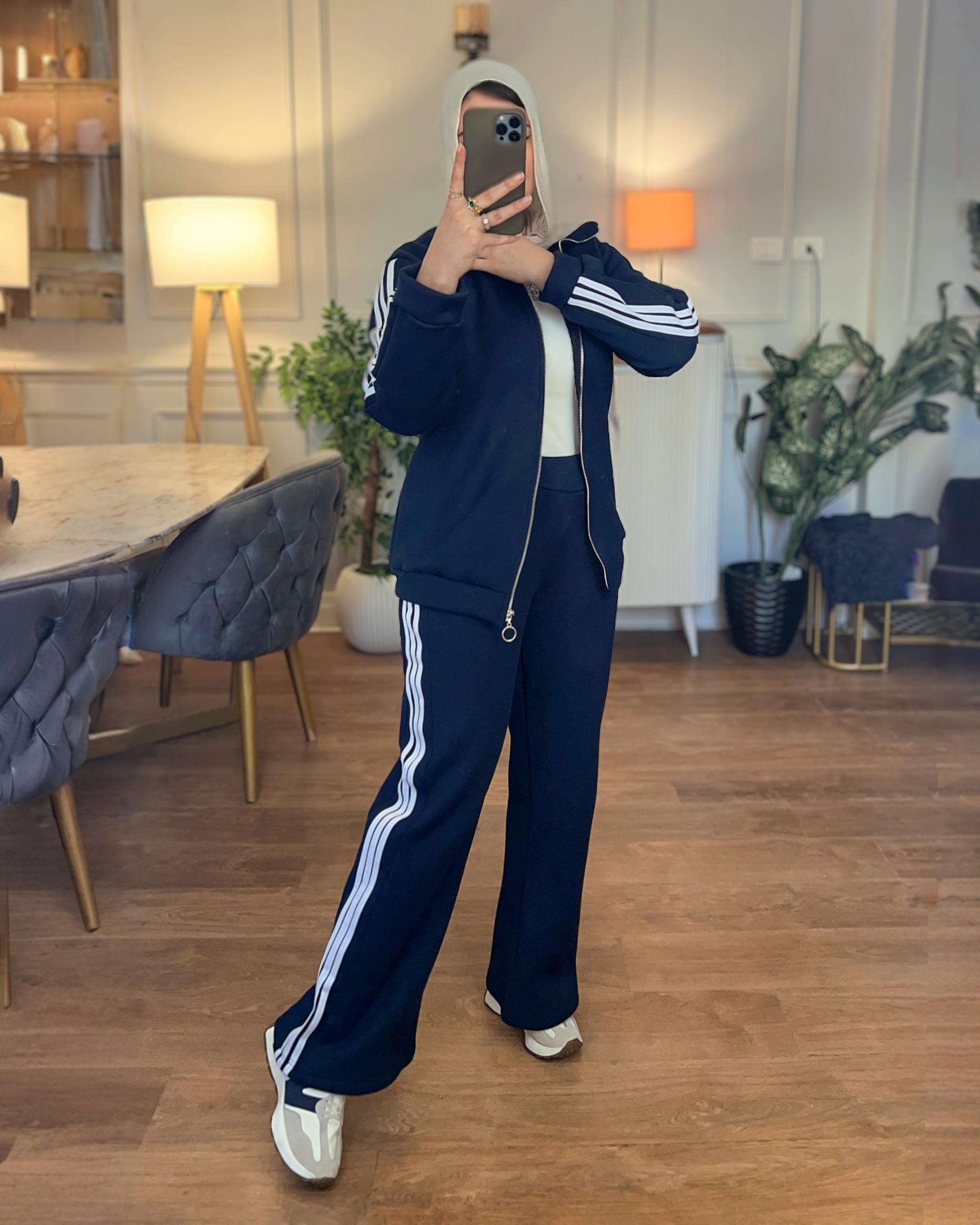 Classic Striped Tracksuit