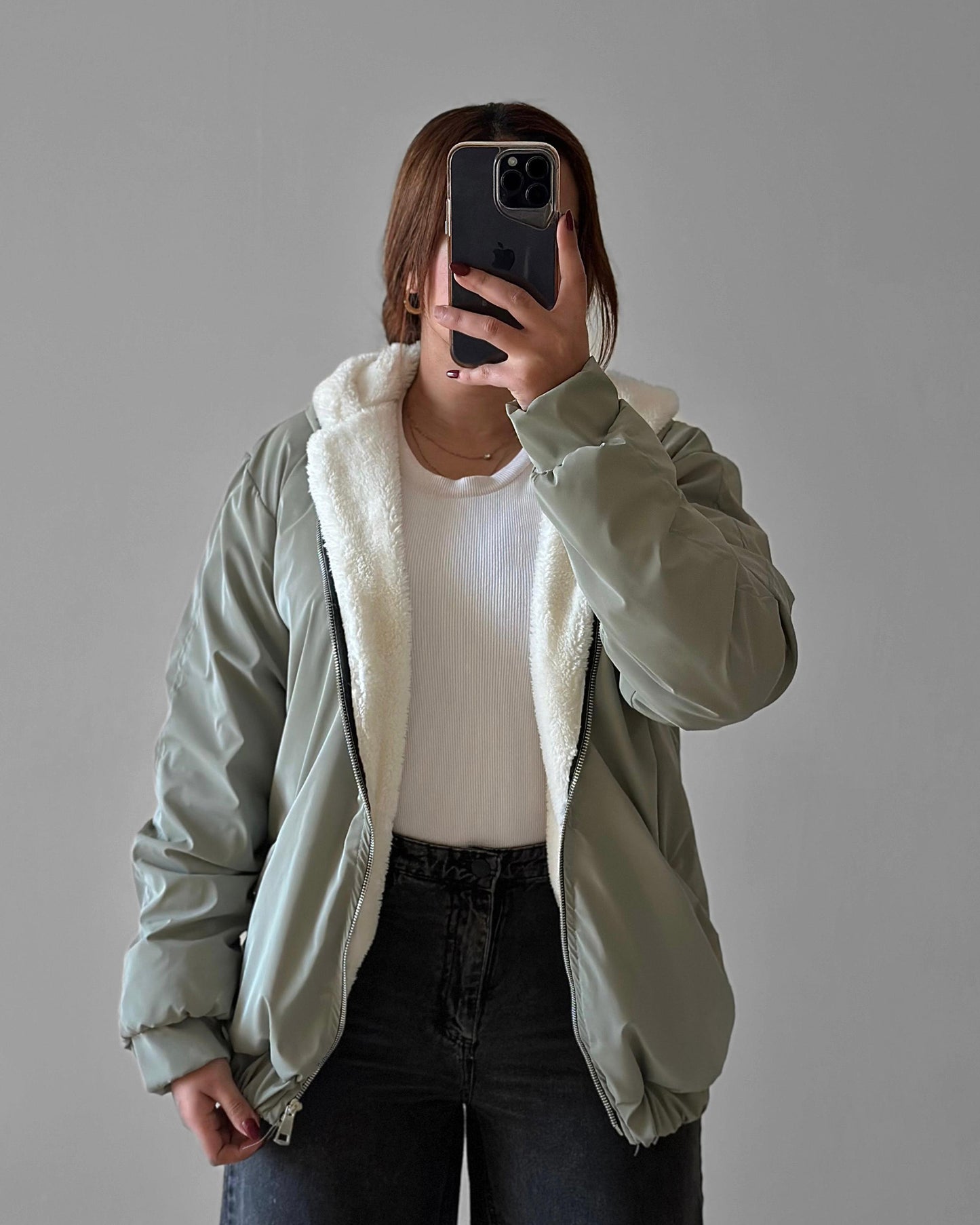 Sherpa Lined Waterproof Jacket