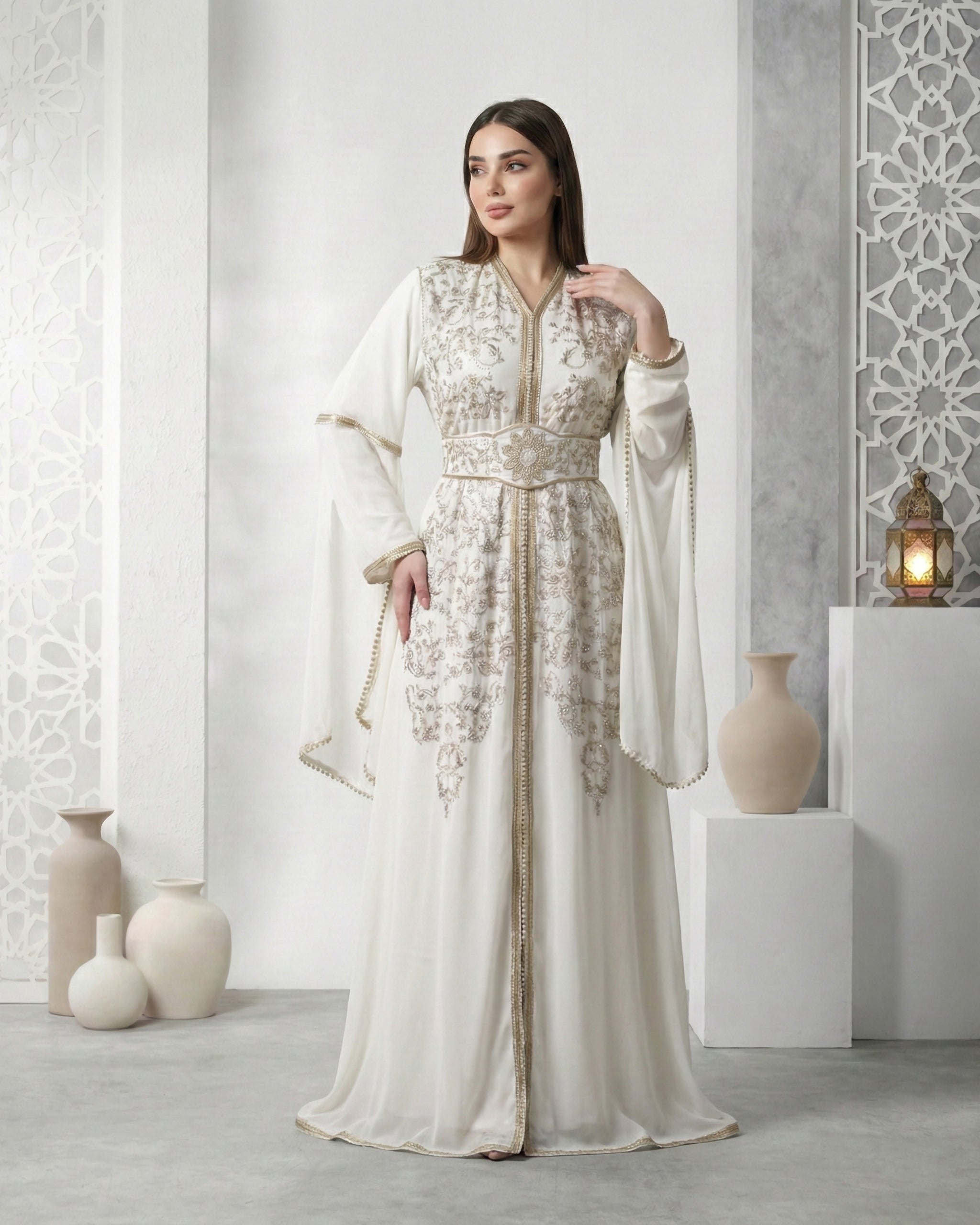 Golden Grace Kaftan