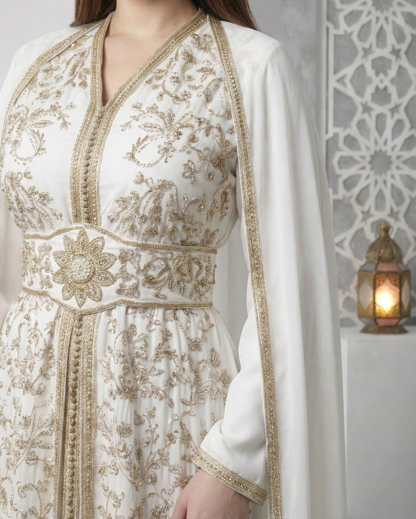 Golden Grace Kaftan