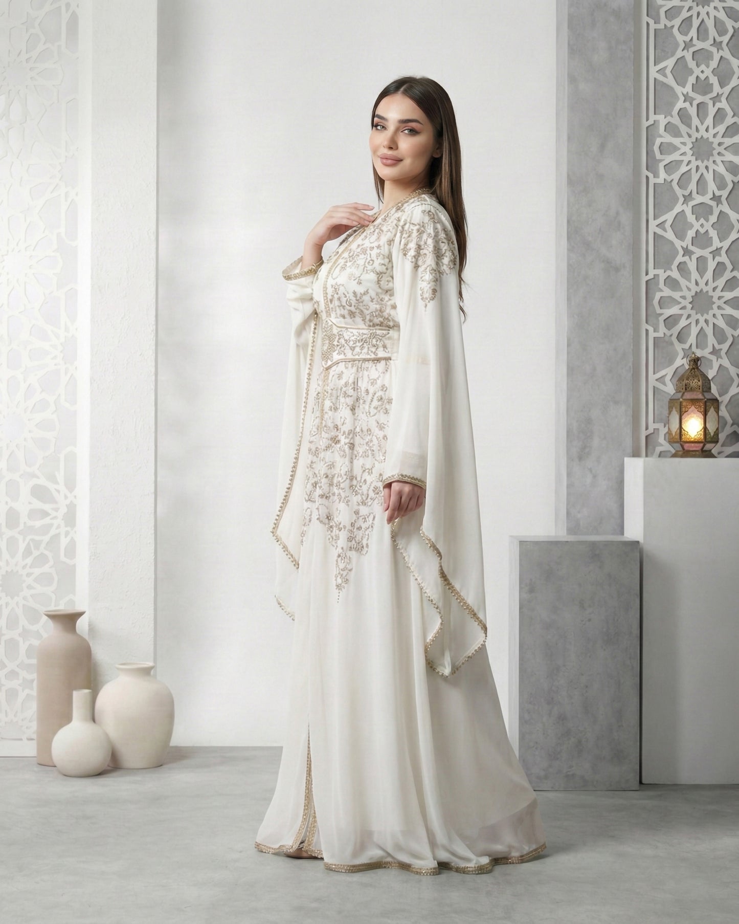 Golden Grace Kaftan