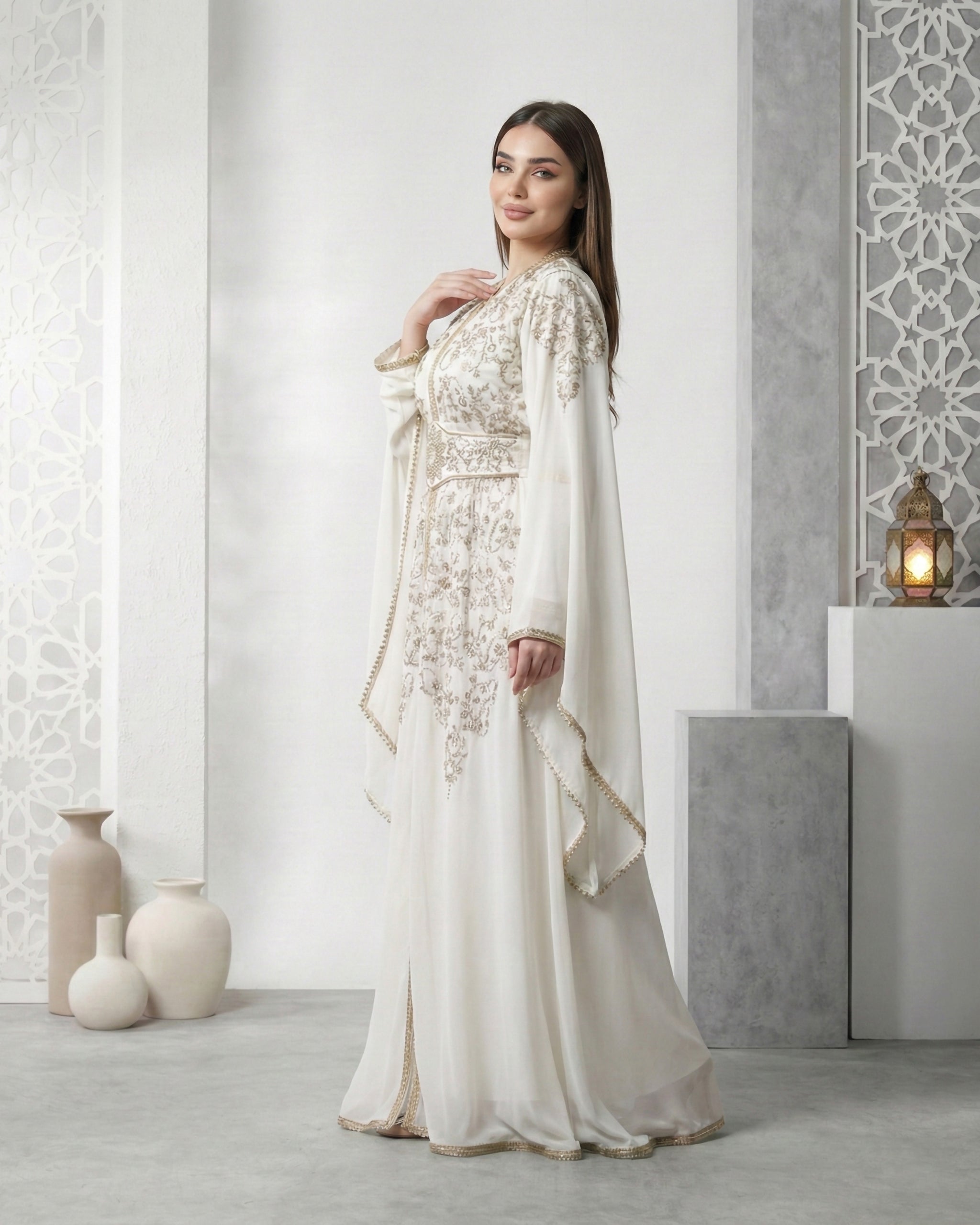 Golden Grace Kaftan