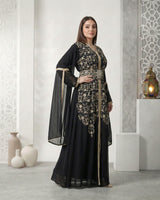 Golden Vine Embellished Kaftan