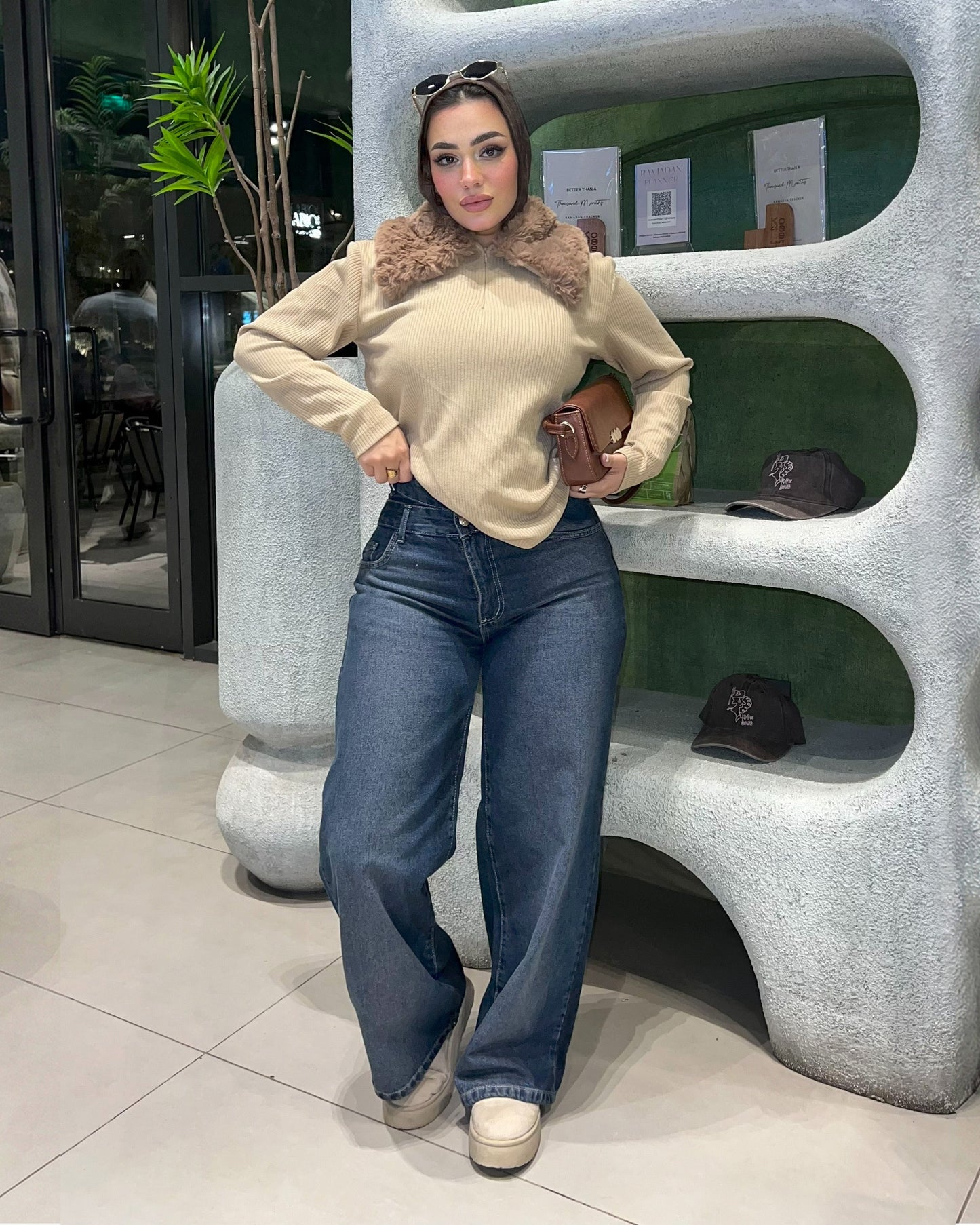 Vintage Wash High-Rise Jeans | Dark Blue - Eva Fashion - Online Clothing Store for Women