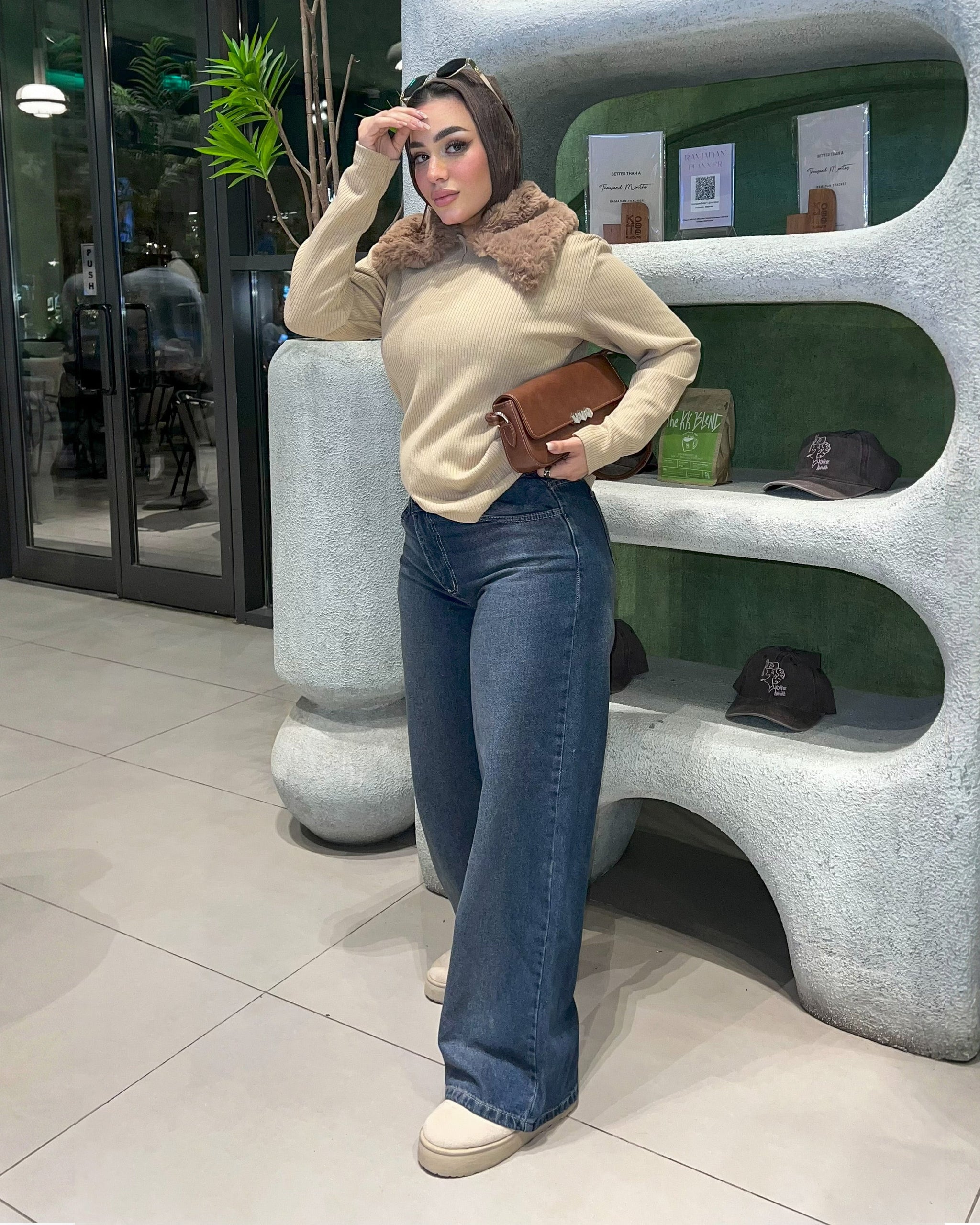 Vintage Wash High-Rise Jeans | Dark Blue - Eva Fashion - Online Clothing Store for Women