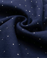 Rhinestone Zip-Up Tracksuit