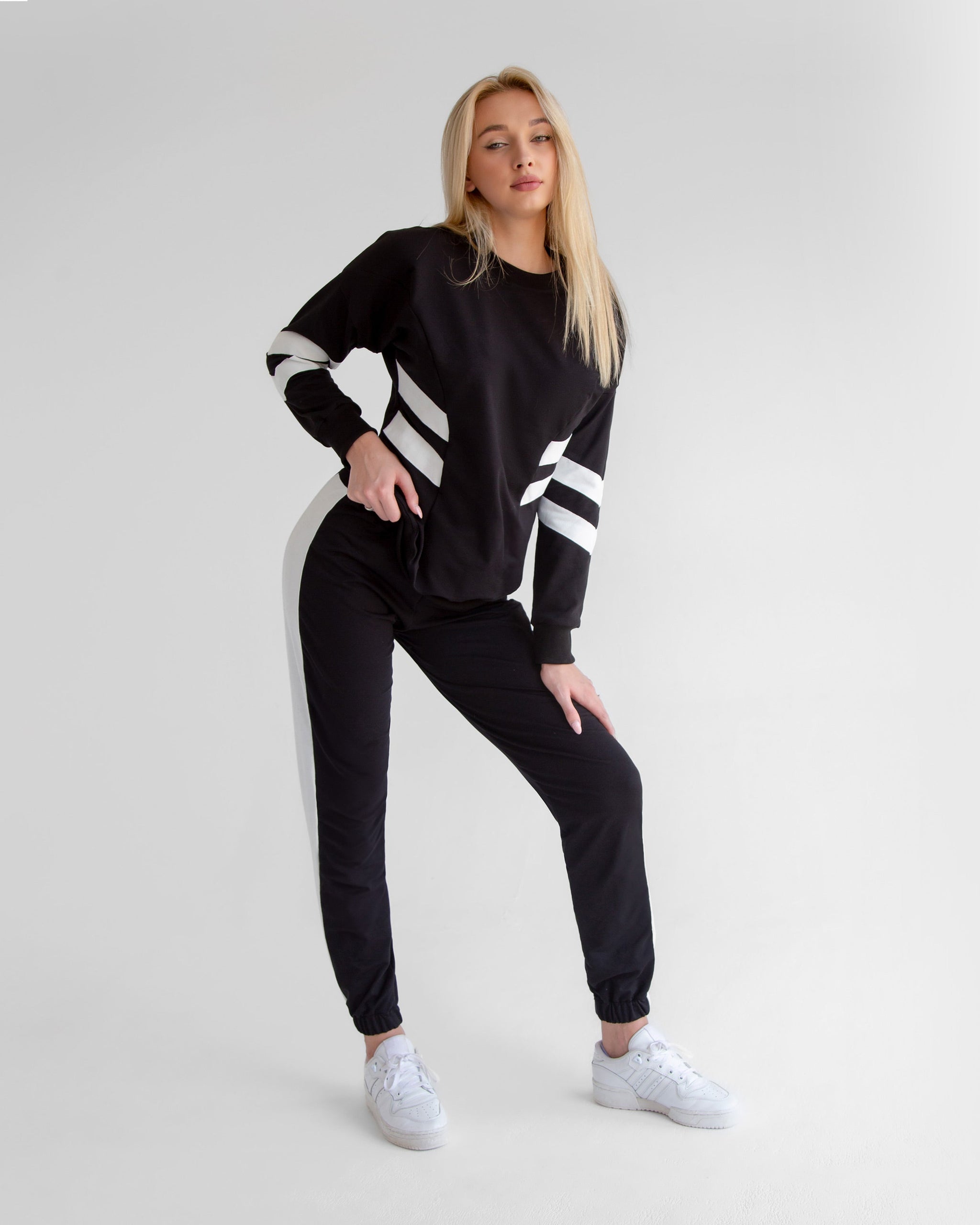 Striped Cotton Tracksuit