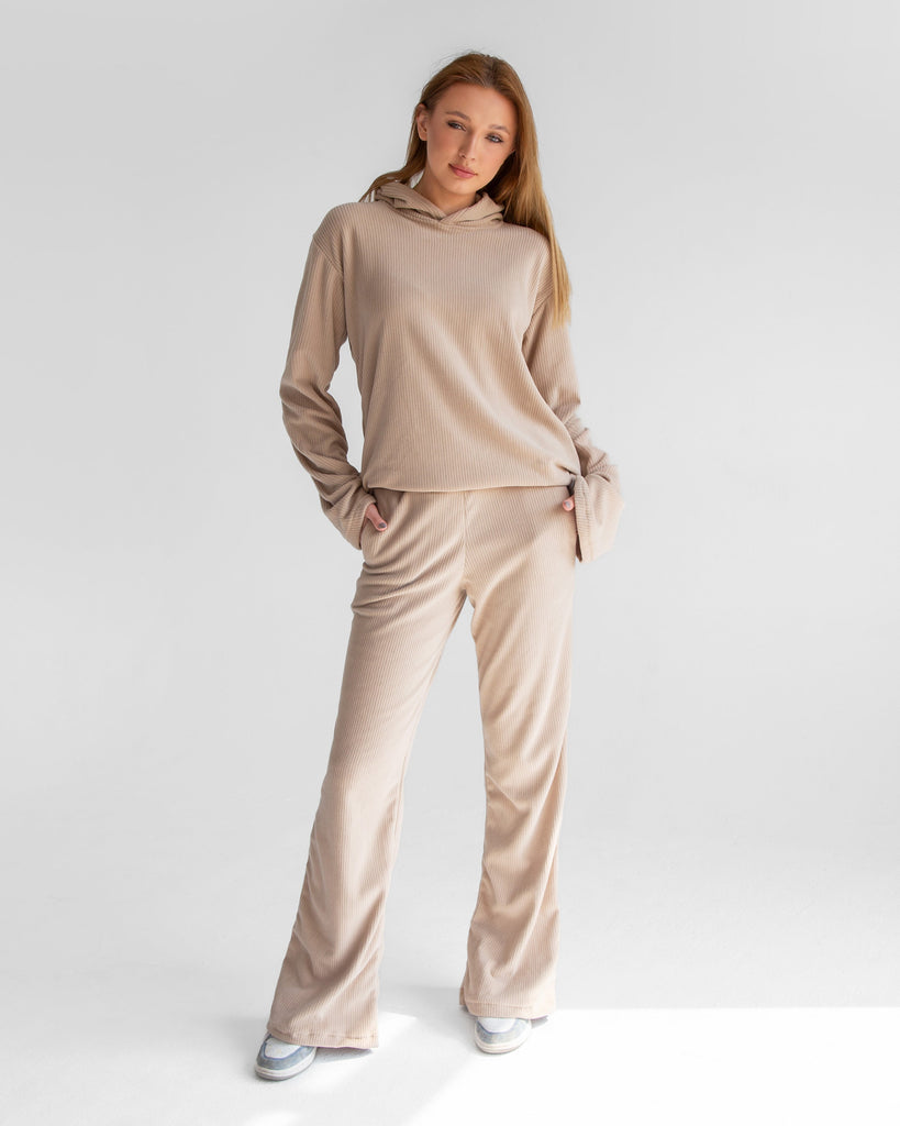 Drop Shoulder Corduroy Set