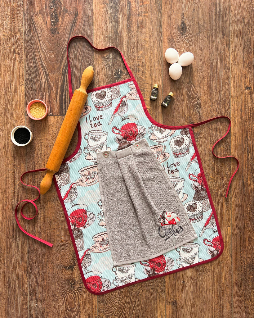 Kitchen Apron with Towel