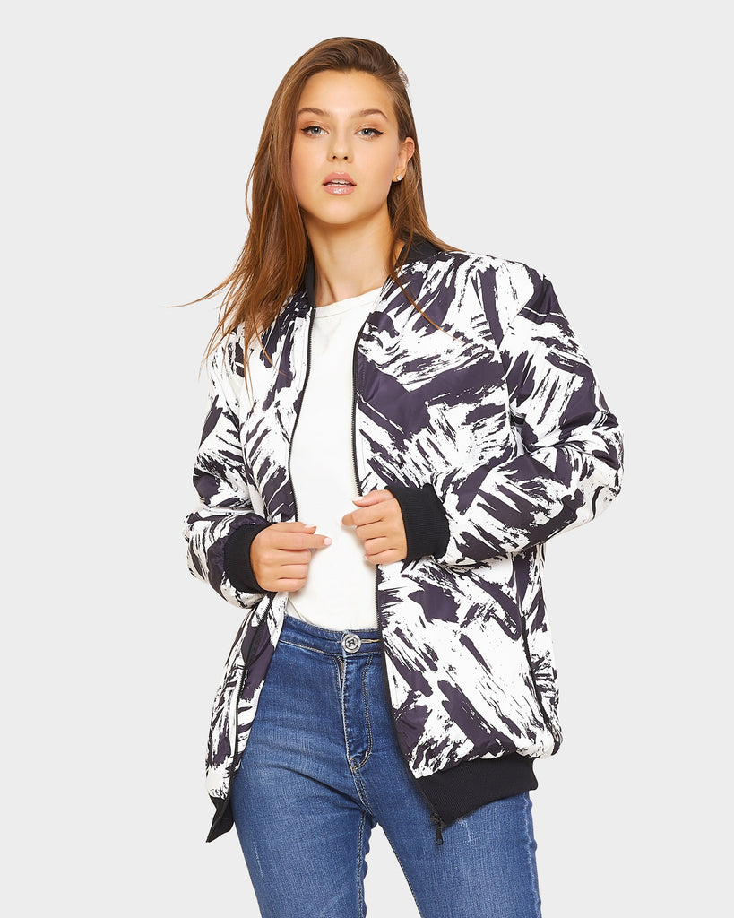 Brush Strokes Wind Jacket
