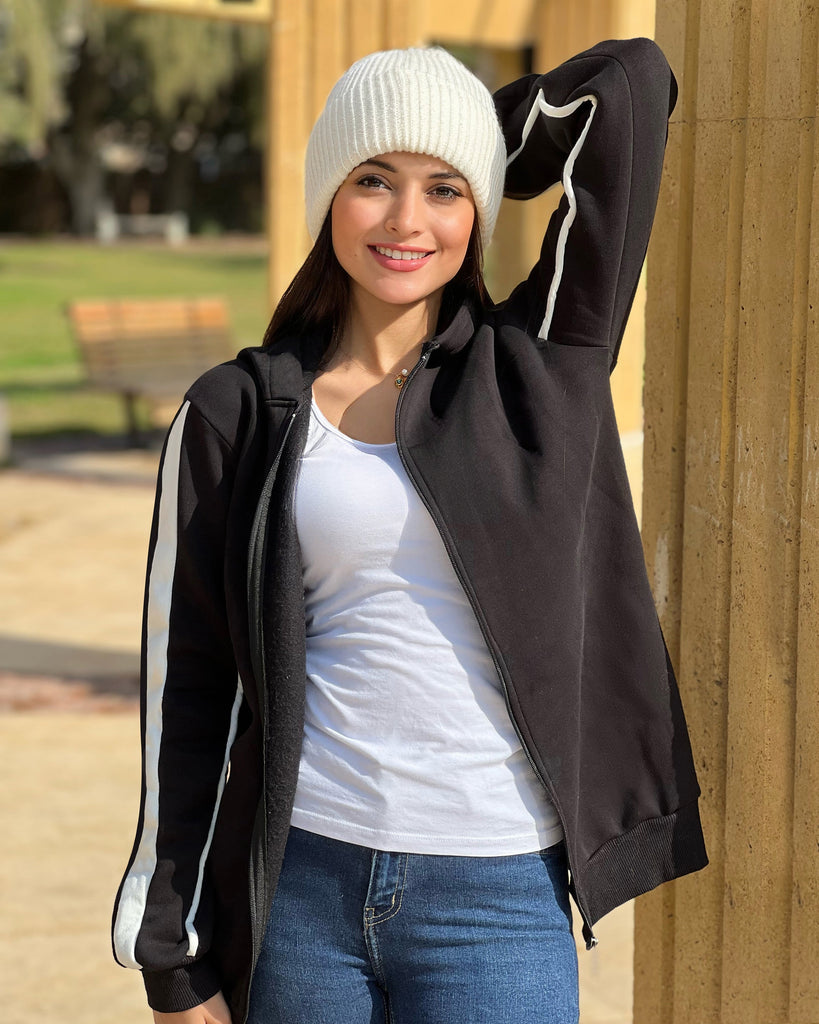 Sleeve Double Striped Jacket