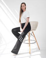 Side Triple Striped Wide Leg Sweatpants