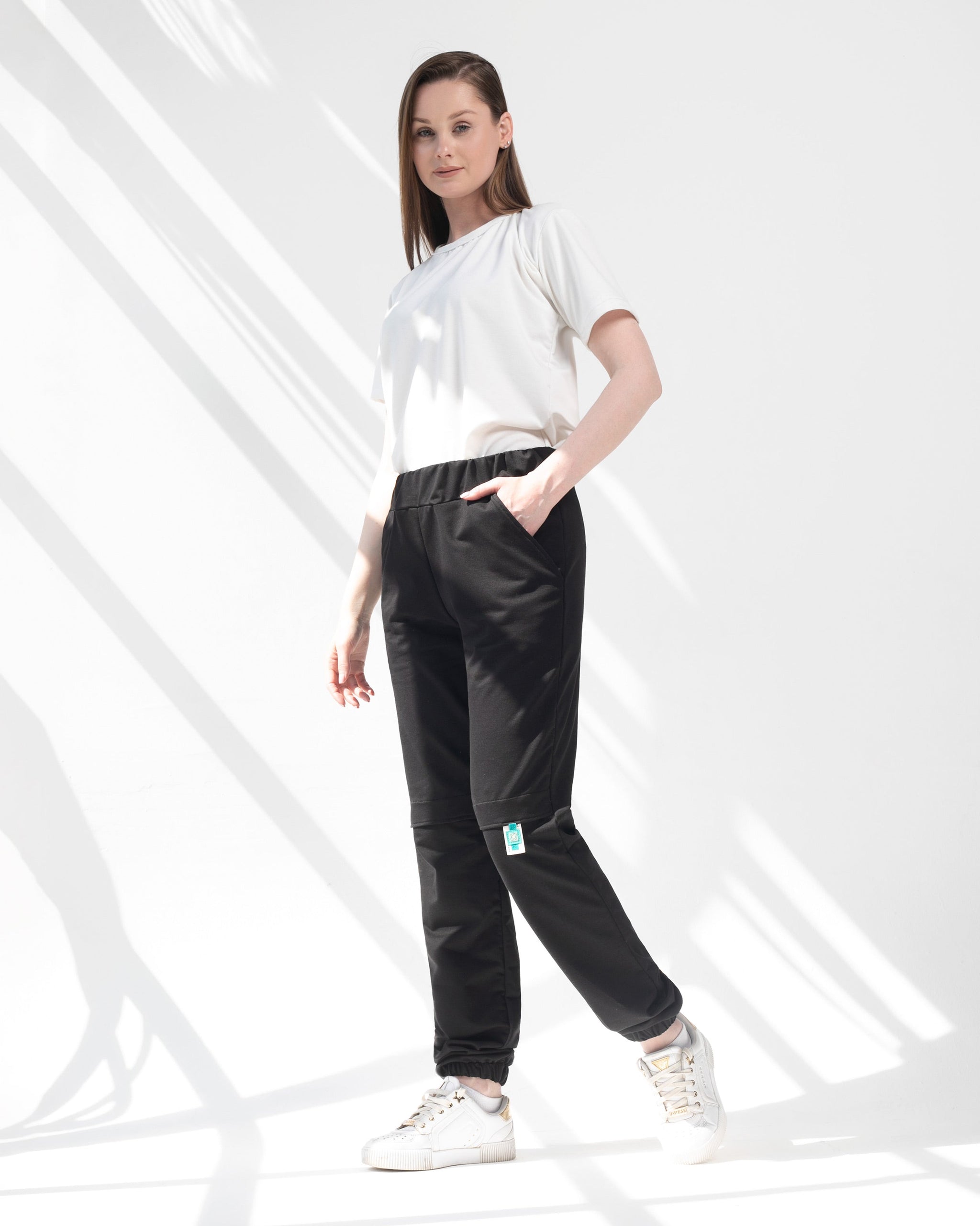 Badge Cotton Sweatpants